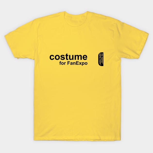 No Name Costume (for FanExpo) T-Shirt by BishopCras